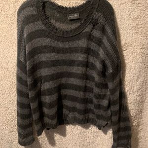 Wooden Ships distressed sweater